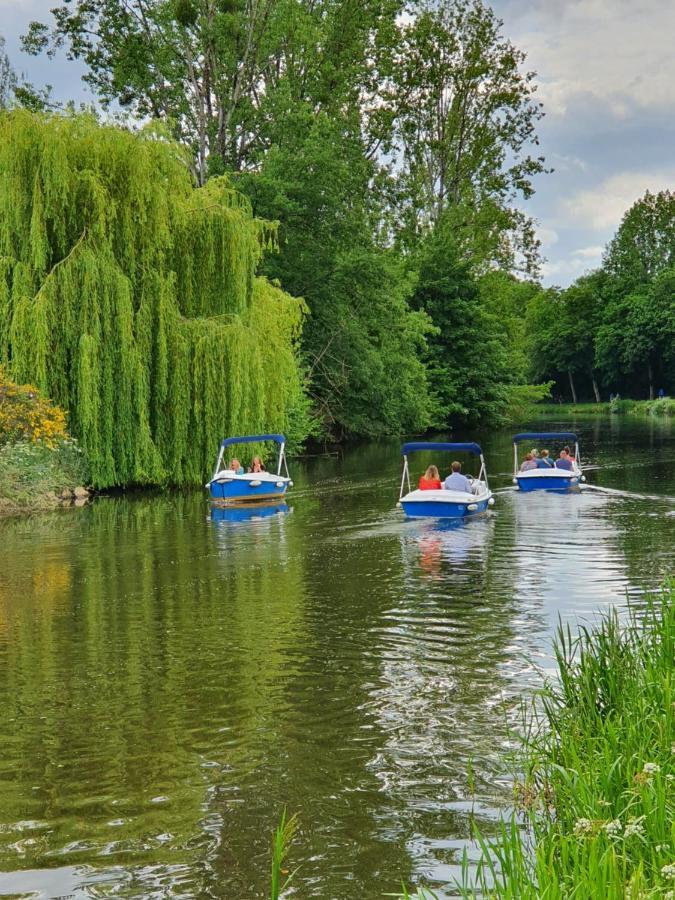 Aux Lits Du Canal Josselin Exterior foto